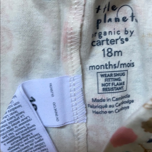 🌈New Little planet organic by Carter’s 2piece pjs - Picture 8 of 8